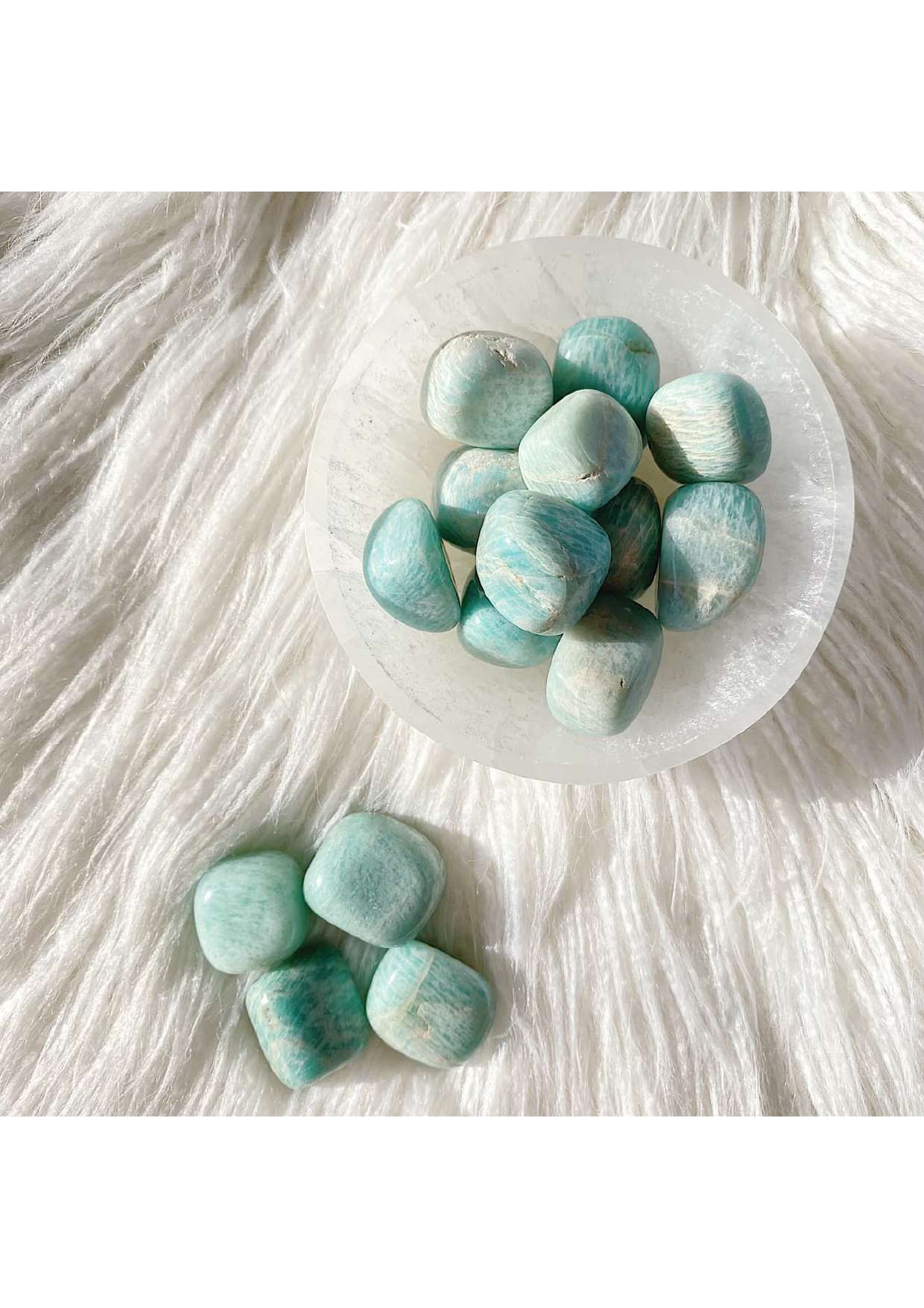 Amazonite Tumbled Crystals